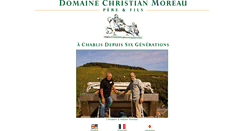 Desktop Screenshot of domainechristianmoreau.com